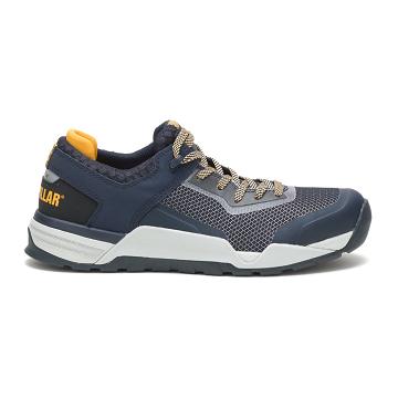 Men's Caterpillar Bolt Alloy Toe Work Shoes Grey | CAT402-MY