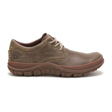 Men's Caterpillar Fused Tri Sneakers Brown | CAT287-MY