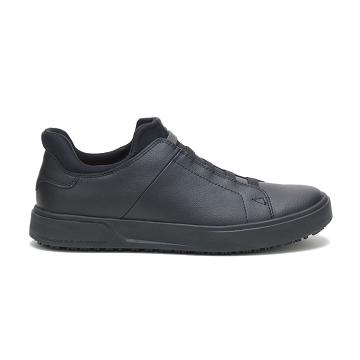 Men's Caterpillar ProRush SR+ Stretch Walking Shoes Black | CAT352-MY