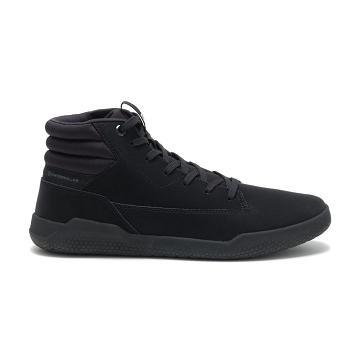Women's Caterpillar CODE Hex Hi Sneakers Black | CAT536-MY